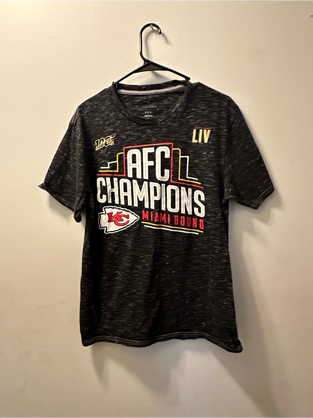AFC Champions kc Miami bound  fanatics size m. Medium